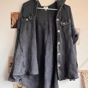 BKE / Buckle Women’s High Low Gray Jacket